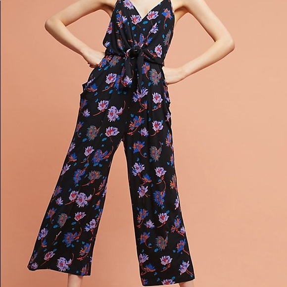 Anthropologie Other - Anthropologie Racer back jumpsuit 🦄